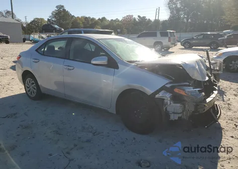 2017 Toyota Corolla L z USA, uszkodzony, nr VIN 2T1BURHE1HC929536